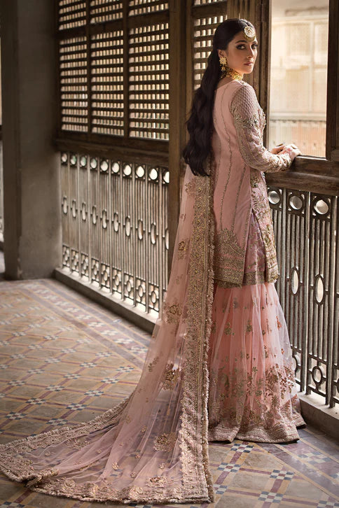 Erum Khan Embroidered Net 3 Piece SAIHBA