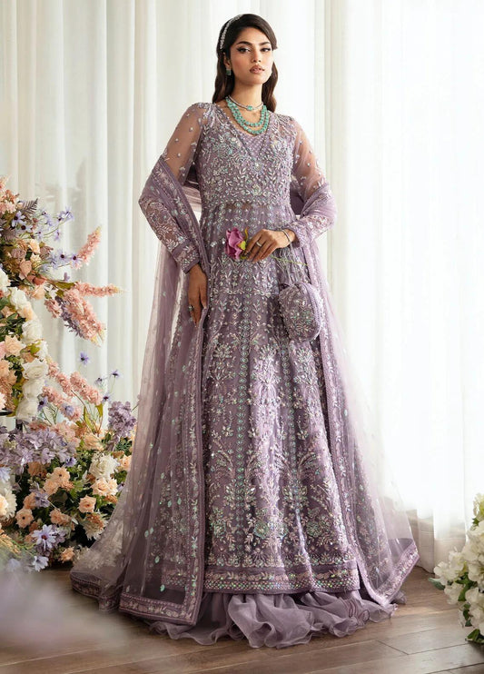 LP-34 Zeva Gulaal Embroidered Net Partywear Formel Dress